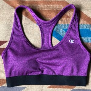 FINAL LISTING - Purple Champion Sports Bra